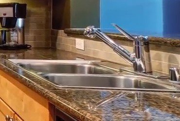 Granite countertop sink repair